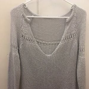 Brandy Melville steel grey sweater (like new)